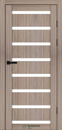 Двері Syndicat Doors PVC 103 Сандал сатинове скло